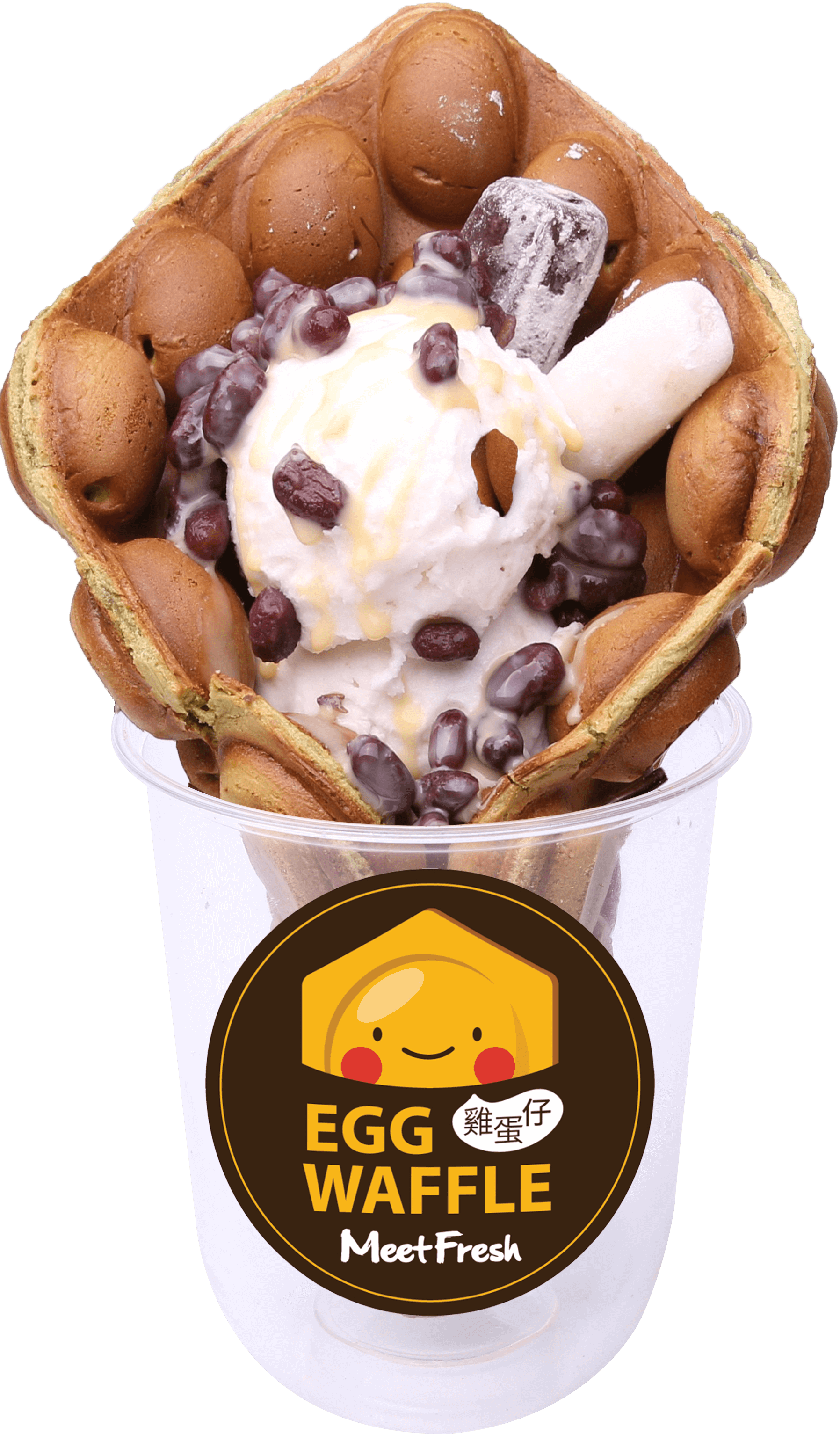 Matcha Deluxe Egg Waffle