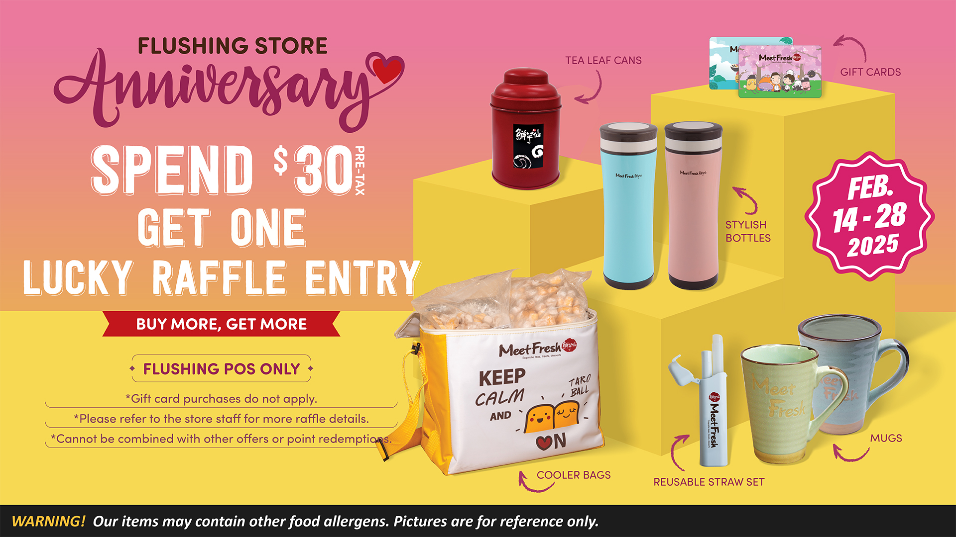 Flushing Store Anniversary
